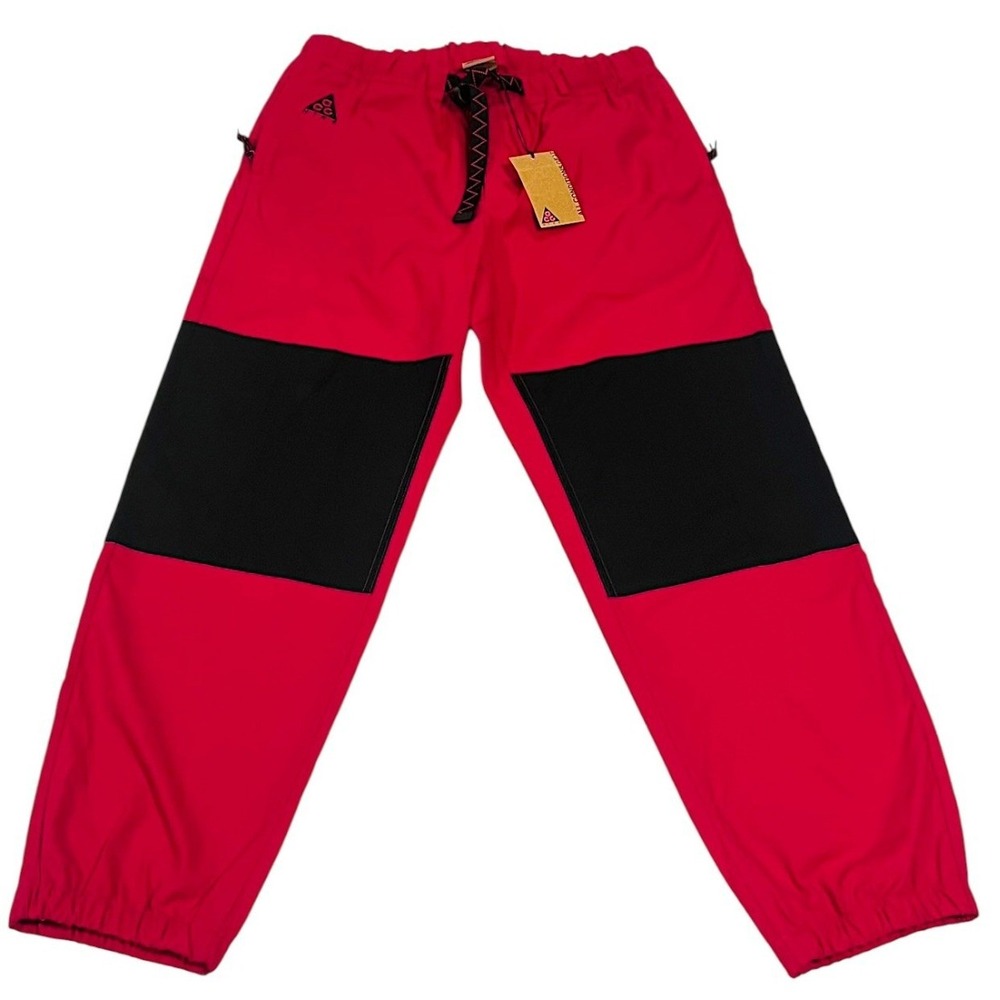 Nike ACG Trail Pants Men's M Fuchsia Black Belted Joggers NWT
